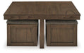 Boardernest Coffee Table with 4 Stools - Tony’s Furniture Store & Linen (GA) - Multi Location
