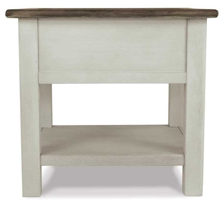 Bolanburg Chairside End Table with USB Ports & Outlets - Tony’s Furniture Store & Linen (GA) - Multi Location