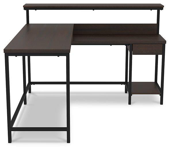 Camiburg Home Office L-Desk with Storage - Tony’s Furniture Store & Linen (GA) - Multi Location