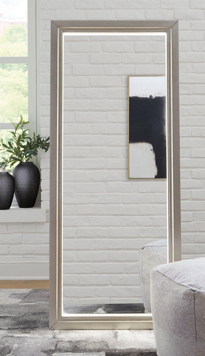 Evesen Floor Standing Mirror with Storage - Tony’s Furniture Store & Linen (GA) - Multi Location