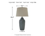 Saher Table Lamp - Tony’s Furniture Store & Linen (GA) - Multi Location