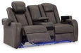 Fyne-Dyme Power Reclining Loveseat with Console - Tony’s Furniture Store & Linen (GA) - Multi Location