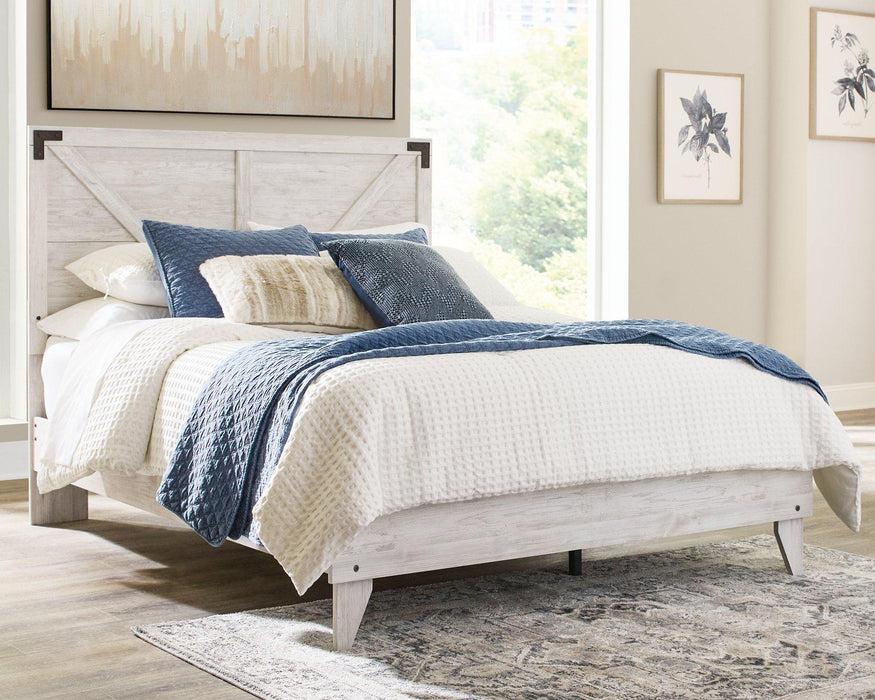 Shawburn Crossbuck Panel Bed - Tony’s Furniture Store & Linen (GA) - Multi Location