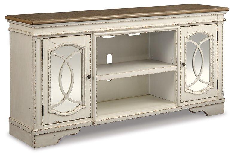 Realyn 74" TV Stand with Electric Fireplace - Tony’s Furniture Store & Linen (GA) - Multi Location