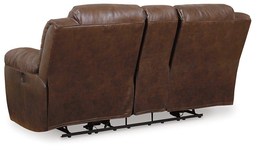 Stoneland Reclining Loveseat with Console - Tony’s Furniture Store & Linen (GA) - Multi Location