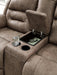 Stoneland Reclining Loveseat with Console - Tony’s Furniture Store & Linen (GA) - Multi Location
