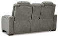 The Man-Den Power Reclining Loveseat with Console - Tony’s Furniture Store & Linen (GA) - Multi Location