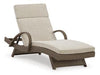 Beachcroft Outdoor Chaise Lounge with Cushion - Tony’s Furniture Store & Linen (GA) - Multi Location