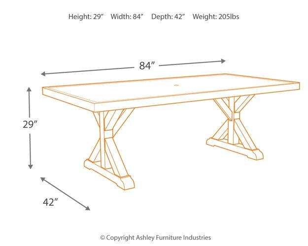 Beachcroft Outdoor Dining Set - Tony’s Furniture Store & Linen (GA) - Multi Location