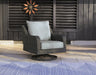 Elite Park Outdoor Swivel Lounge with Cushion - Tony’s Furniture Store & Linen (GA) - Multi Location