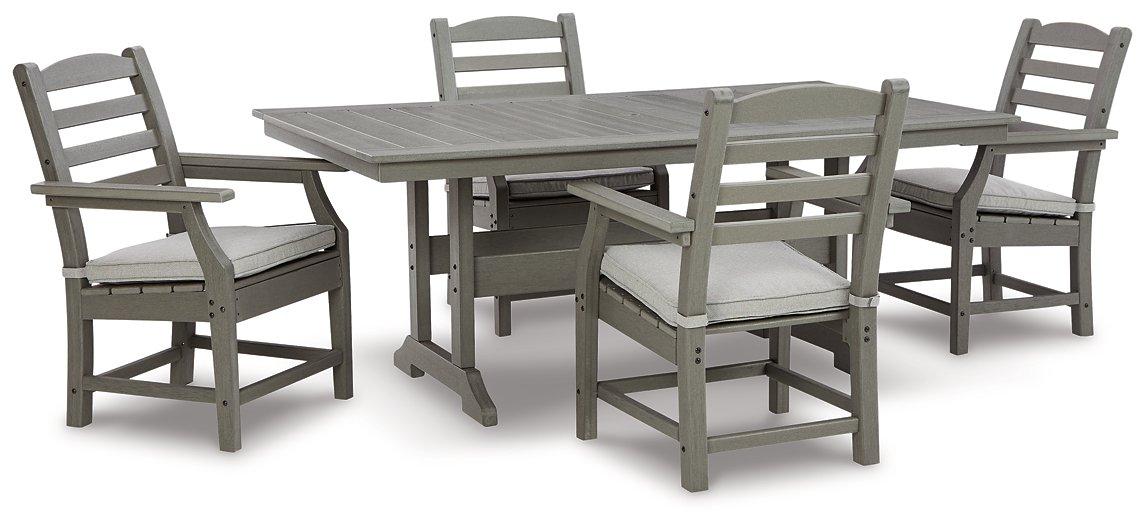 Visola Outdoor Dining Table with 4 Chairs - Tony’s Furniture Store & Linen (GA) - Multi Location
