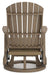 Hyland wave Outdoor Swivel Glider Chair - Tony’s Furniture Store & Linen (GA) - Multi Location