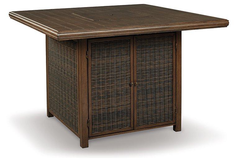 Paradise Trail Outdoor Bar Table Set - Tony’s Furniture Store & Linen (GA) - Multi Location