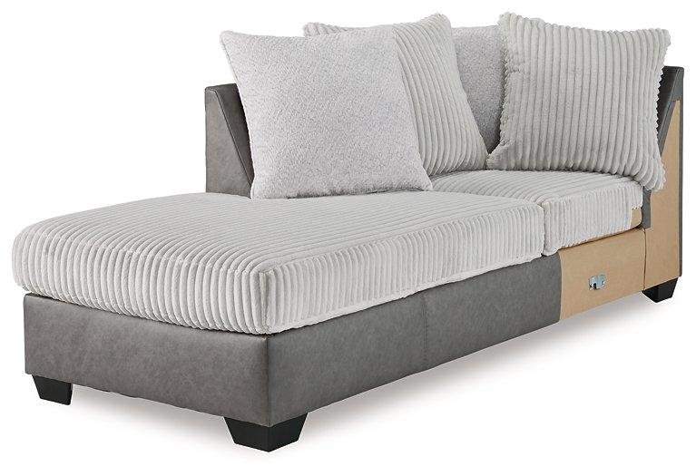 Clairette Court Sectional with Chaise - Tony’s Furniture Store & Linen (GA) - Multi Location