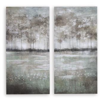 Marksen Wall Art (Set of 2) - Tony’s Furniture Store & Linen (GA) - Multi Location