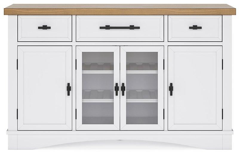 Ashbryn Dining Server and Hutch - Tony’s Furniture Store & Linen (GA) - Multi Location