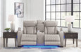 Boyington Power Reclining Loveseat with Console - Tony’s Furniture Store & Linen (GA) - Multi Location