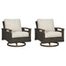 Paradise Trail Outdoor Loveseat, Lounge Chairs and Fire Pit Table - Tony’s Furniture Store & Linen (GA) - Multi Location