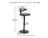 Bellatier Adjustable Height Bar Stool - Tony’s Furniture Store & Linen (GA) - Multi Location