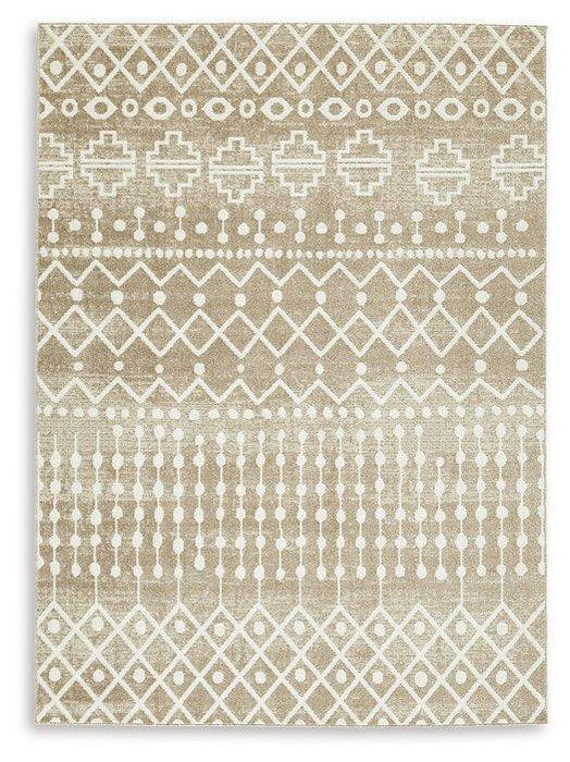Bunchly 4'11" x 7'2" Washable Rug - Tony’s Furniture Store & Linen (GA) - Multi Location
