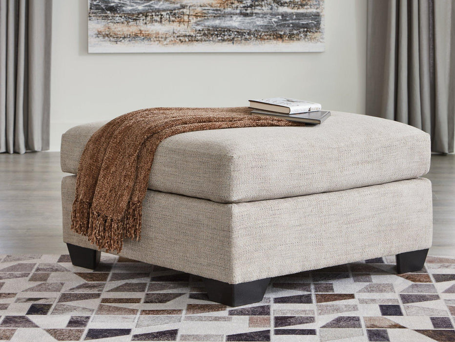 Mahoney Oversized Accent Ottoman - Tony’s Furniture Store & Linen (GA) - Multi Location