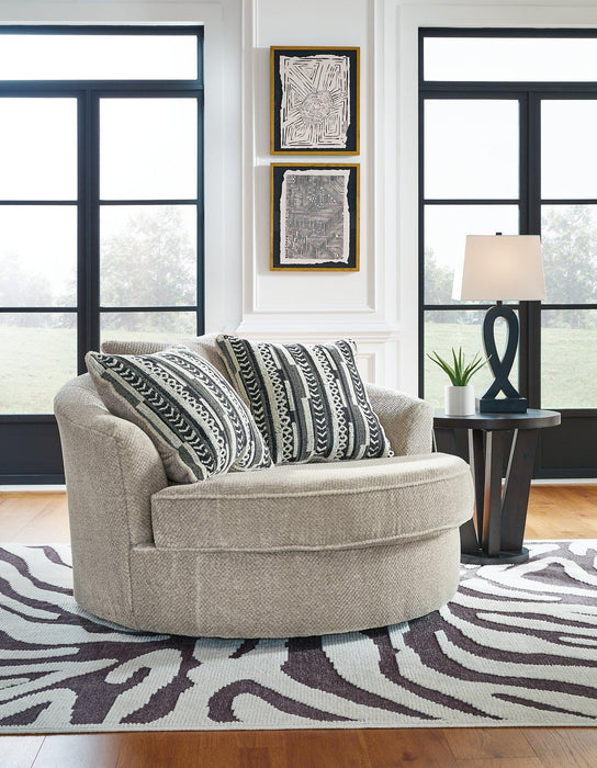 Calnita Oversized Swivel Accent Chair - Tony’s Furniture Store & Linen (GA) - Multi Location