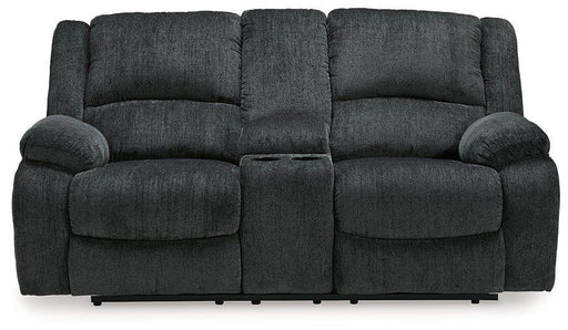 Draycoll Reclining Loveseat with Console - Tony’s Furniture Store & Linen (GA) - Multi Location