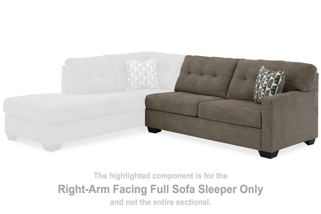Mahoney 2-Piece Sleeper Sectional with Chaise - Tony’s Furniture Store & Linen (GA) - Multi Location