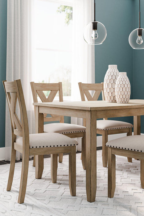 Sanbriar Dining Table and Chairs (Set of 7) - Tony’s Furniture Store & Linen (GA) - Multi Location