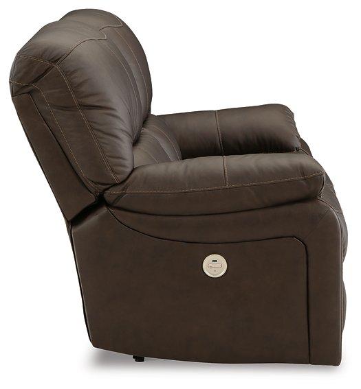 Leesworth Power Reclining Loveseat - Tony’s Furniture Store & Linen (GA) - Multi Location