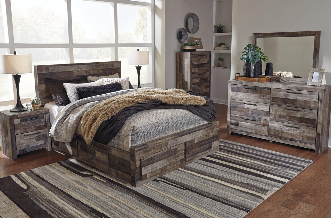 Derekson Bed with 4 Storage Drawers - Tony’s Furniture Store & Linen (GA) - Multi Location