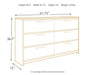 Baystorm Dresser and Mirror - Tony’s Furniture Store & Linen (GA) - Multi Location