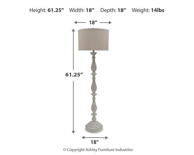 Bernadate Floor Lamp - Tony’s Furniture Store & Linen (GA) - Multi Location