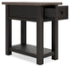 Tyler Creek Chairside End Table - Tony’s Furniture Store & Linen (GA) - Multi Location