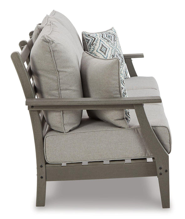 Visola Outdoor Sofa and Loveseat Set - Tony’s Furniture Store & Linen (GA) - Multi Location