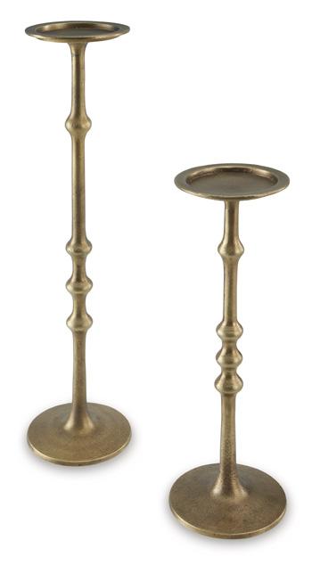 Larwick Candle Holder (Set of 2) - Tony’s Furniture Store & Linen (GA) - Multi Location
