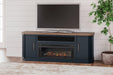 Landocken 83" TV Stand with Electric Fireplace - Tony’s Furniture Store & Linen (GA) - Multi Location