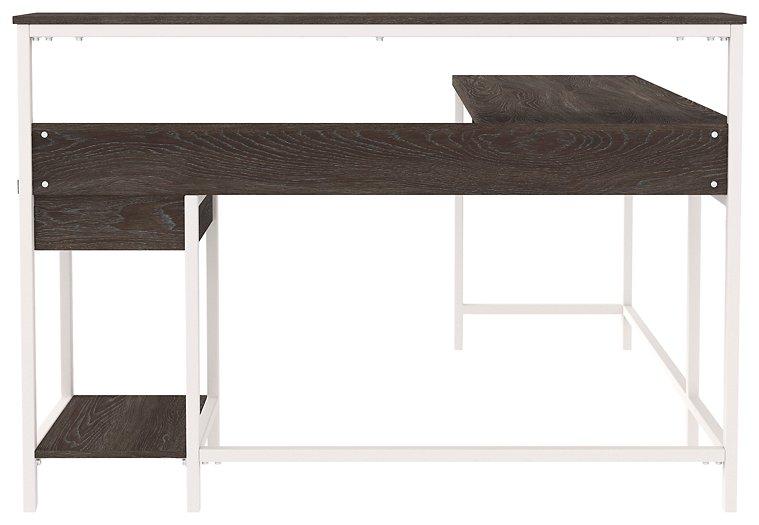 Dorrinson Home Office L-Desk with Storage - Tony’s Furniture Store & Linen (GA) - Multi Location