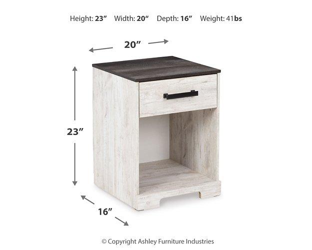 Shawburn Nightstand - Tony’s Furniture Store & Linen (GA) - Multi Location