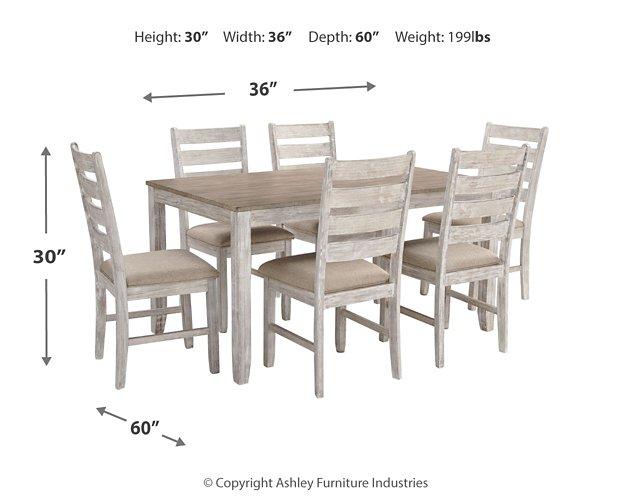 Skempton Dining Table and Chairs (Set of 7) - Tony’s Furniture Store & Linen (GA) - Multi Location