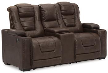 Owner's Box Power Reclining Loveseat with Console - Tony’s Furniture Store & Linen (GA) - Multi Location