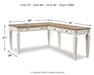 Realyn 2-Piece Home Office Desk - Tony’s Furniture Store & Linen (GA) - Multi Location
