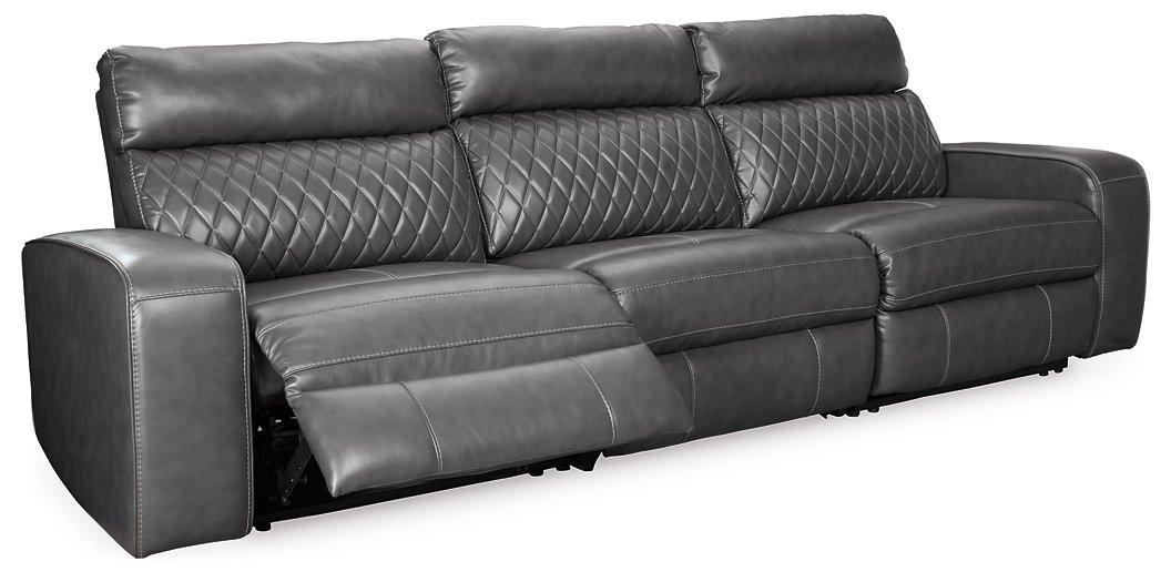 Samperstone Power Reclining Sectional - Tony’s Furniture Store & Linen (GA) - Multi Location