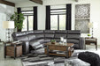 Samperstone Power Reclining Sectional - Tony’s Furniture Store & Linen (GA) - Multi Location