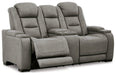 The Man-Den Power Reclining Loveseat with Console - Tony’s Furniture Store & Linen (GA) - Multi Location