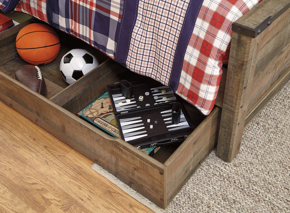 Trinell Bed with 1 Large Storage Drawer - Tony’s Furniture Store & Linen (GA) - Multi Location