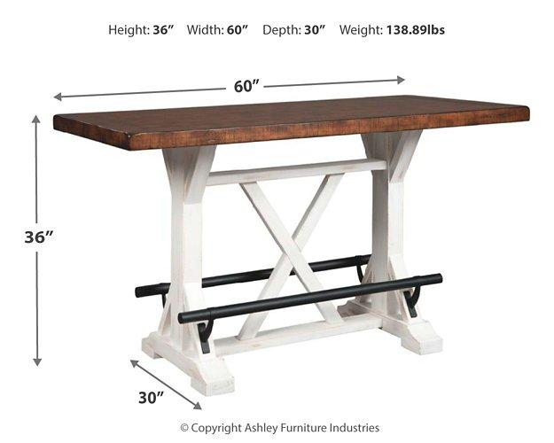 Valebeck Counter Height Dining Table - Tony’s Furniture Store & Linen (GA) - Multi Location