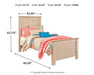 Willowton Bedroom Set - Tony’s Furniture Store & Linen (GA) - Multi Location