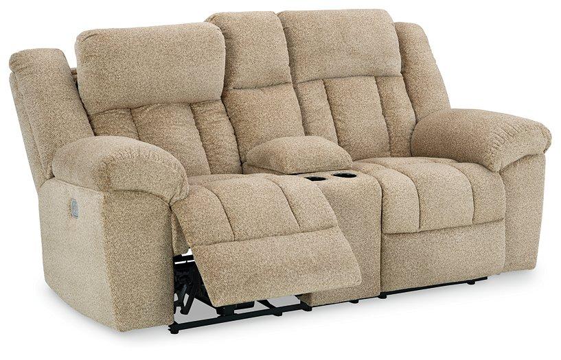 Tip-Off Power Reclining Loveseat - Tony’s Furniture Store & Linen (GA) - Multi Location