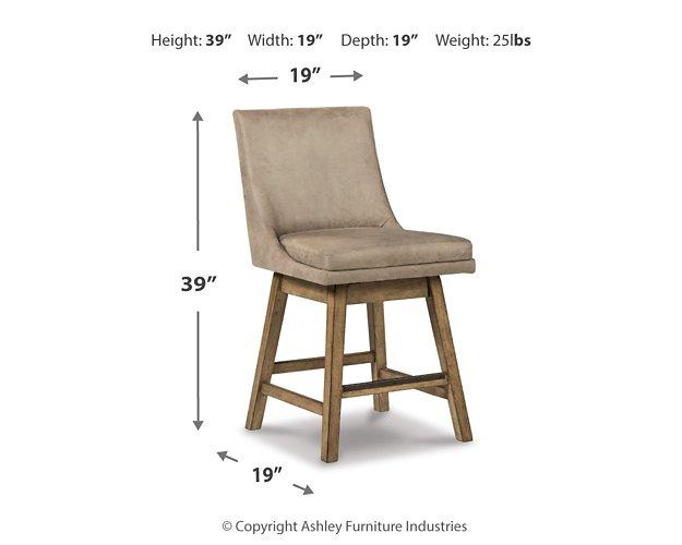 Tallenger Counter Height Bar Stool - Tony’s Furniture Store & Linen (GA) - Multi Location